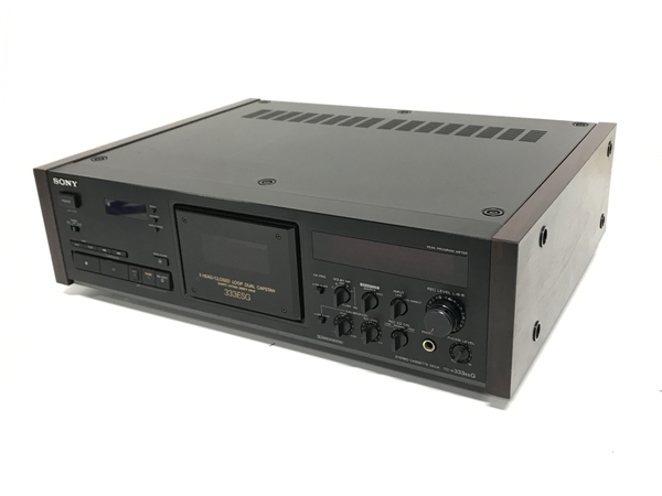 お得，大人気 SONY TC-K333ESG ESシリーズ カセットデッキ 音響 ジャンク F6912147(一般)｜売買されたオークション情報、yahooの商品情報をアーカイブ公開 - オークファン 一般
