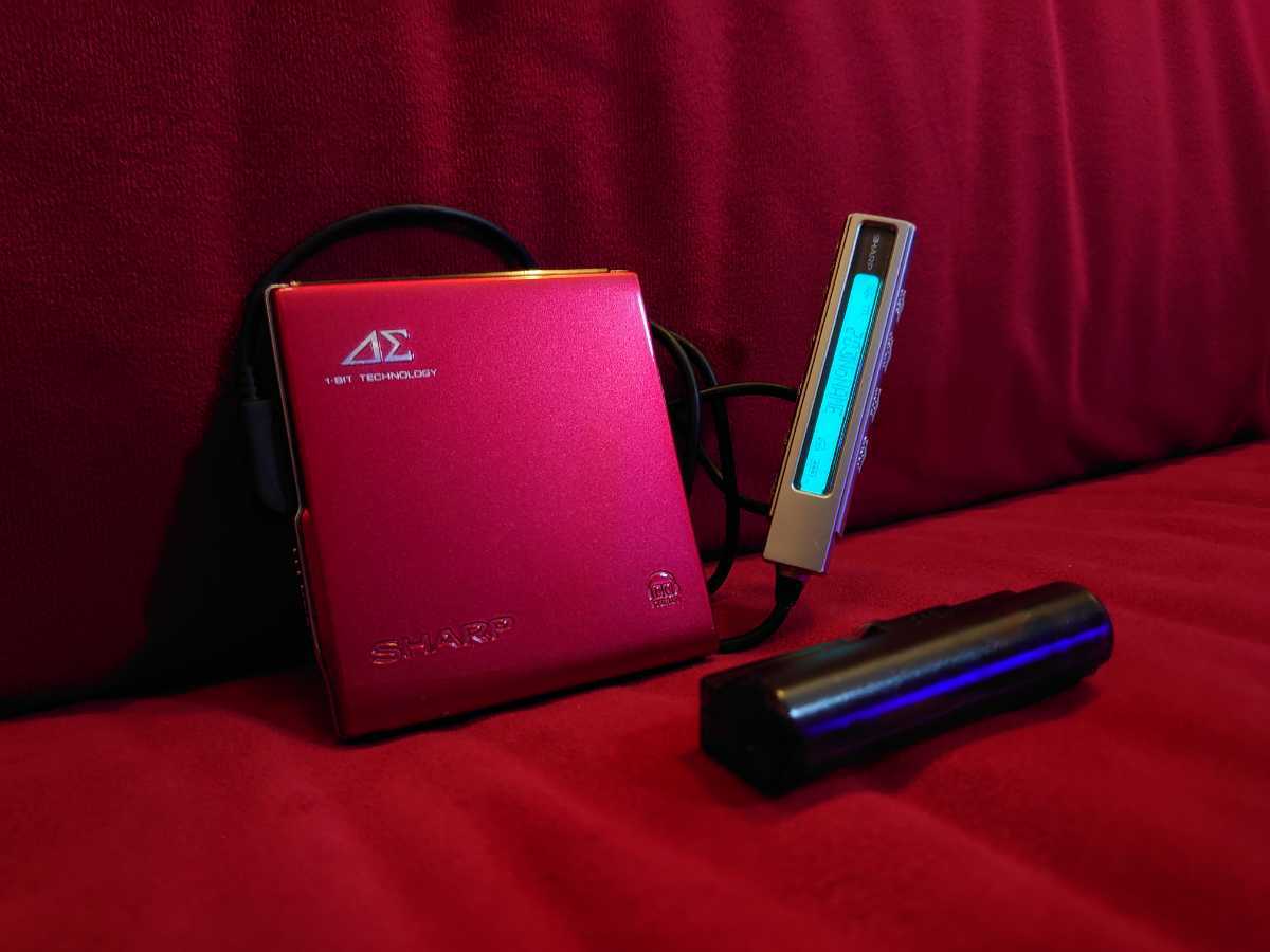 SHARP】MD-DS70 Auvi 1BIT PORTABLE MD PLAYER シャープ ポータブル MD