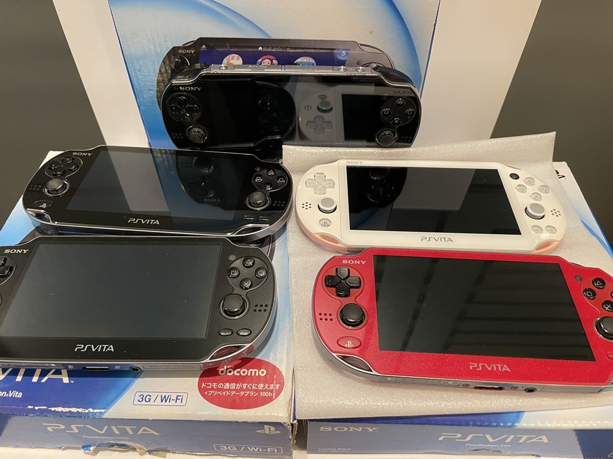  PS Vita 5台まとめてデッドストック放出(PS Vita本体)｜売買されたオークション情報、yahooの商品情報をアーカイブ公開 - オークファン PS Vita本体