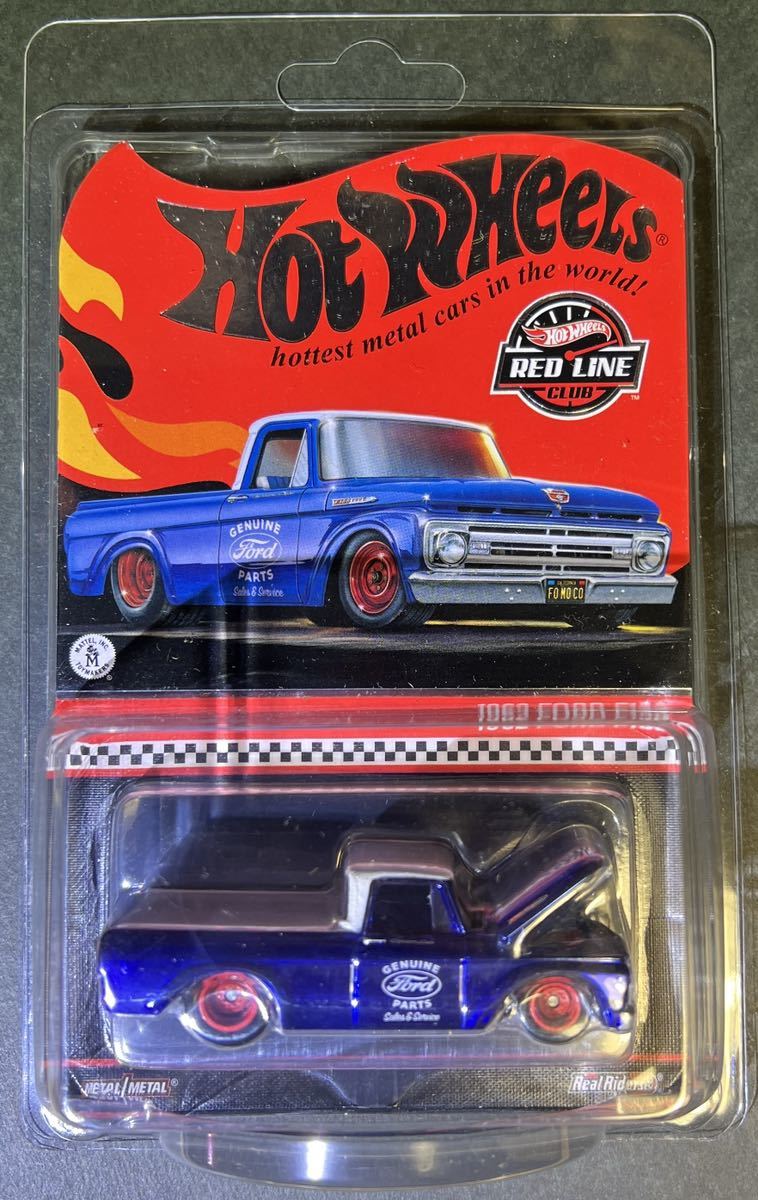 HW未使開封品 即納可 2022 HWC限定 1962 Ford F100 フォード RLC Red