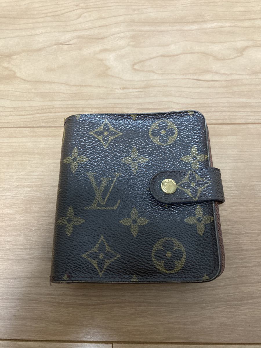LOUIS VUITTON ルイヴィトン コンパクトジップ 財布