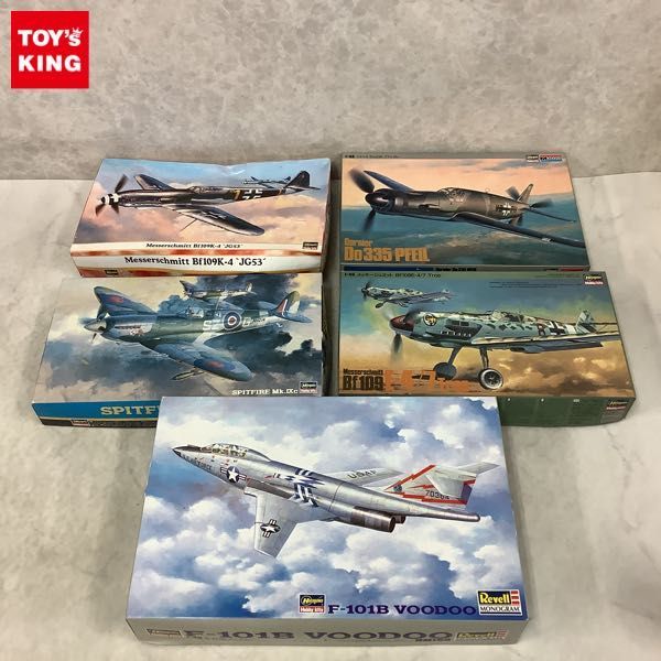 限定セール，セール 1円〜 ハセガワ 1/48 メッサーシュミット Bf109E-4/7Trop F-101B ヴードゥー 他(その他)｜売買されたオークション情報、yahooの商品情報をアーカイブ公開 - オークファン その他