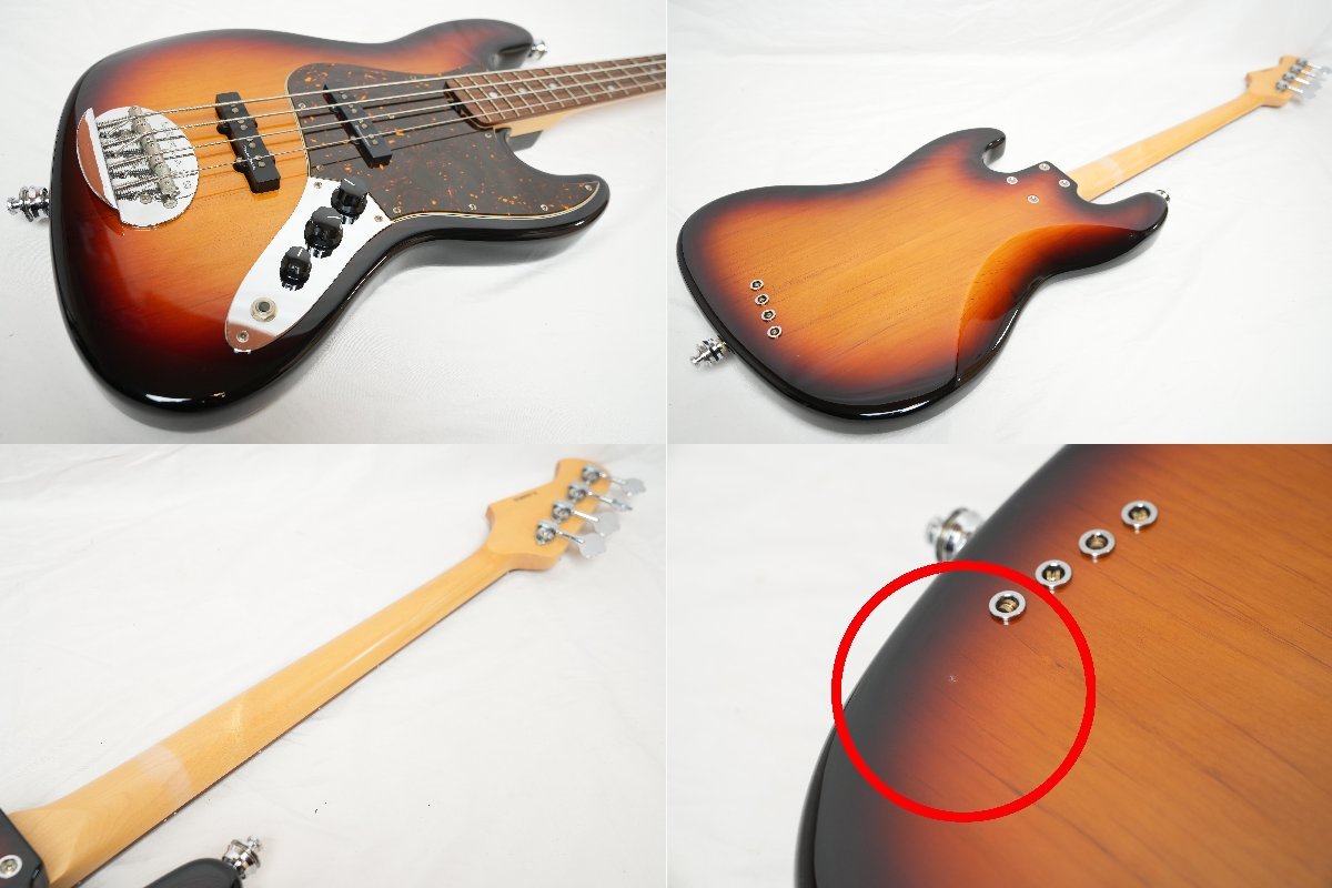 ☆LAKLAND☆SK-460 3TS JAZZ BASS 美品 日本製 ジャズベース レイク 