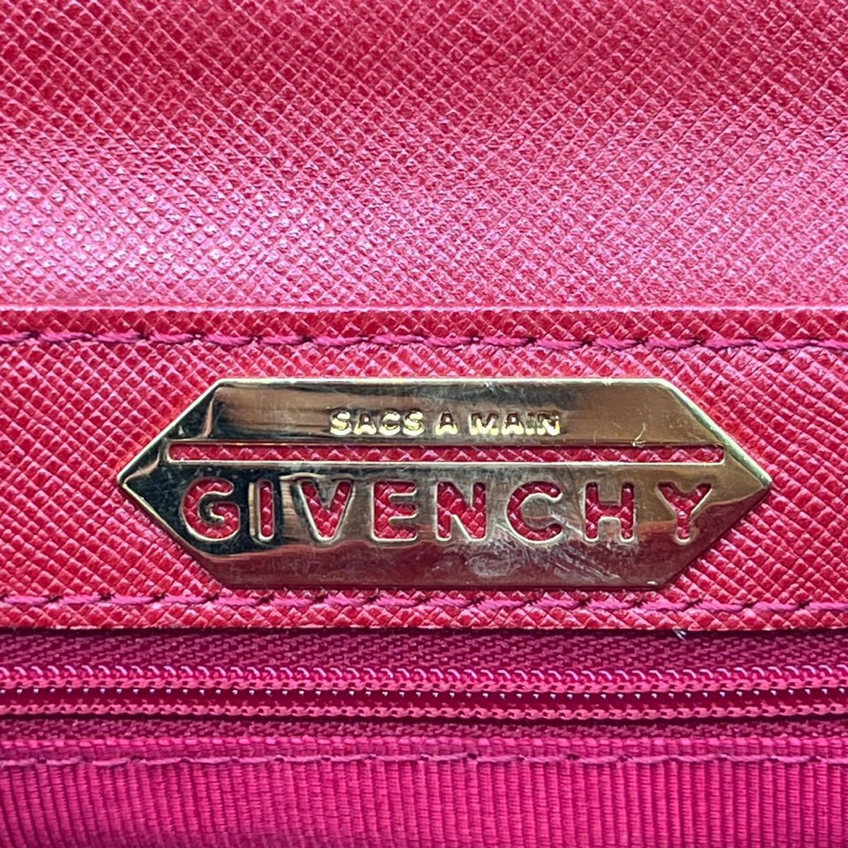 1円《極美品》GIVENCHY ジバンシー 2way ハンドバッグ ショルダー  