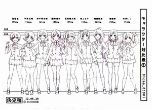 美しい ラブライブ 設定資料集 その他 Notabene By