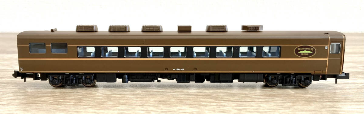 キハ59 アルファーコンチネンタルエクスプレス N's鉄道写真データベース - キロ59系アルファコンチネンタルEX