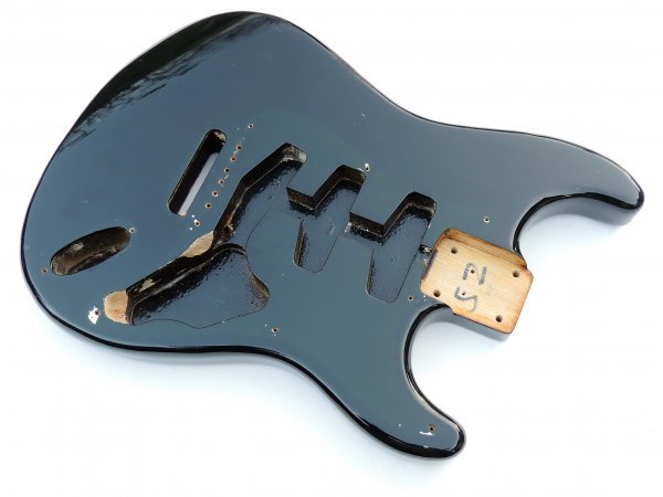 Aria ProⅡ アリア ストラトボディ セン ブラック マツモク製 79年製 
