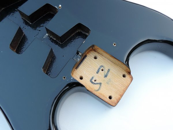 Aria ProⅡ アリア ストラトボディ セン ブラック マツモク製 79年製 