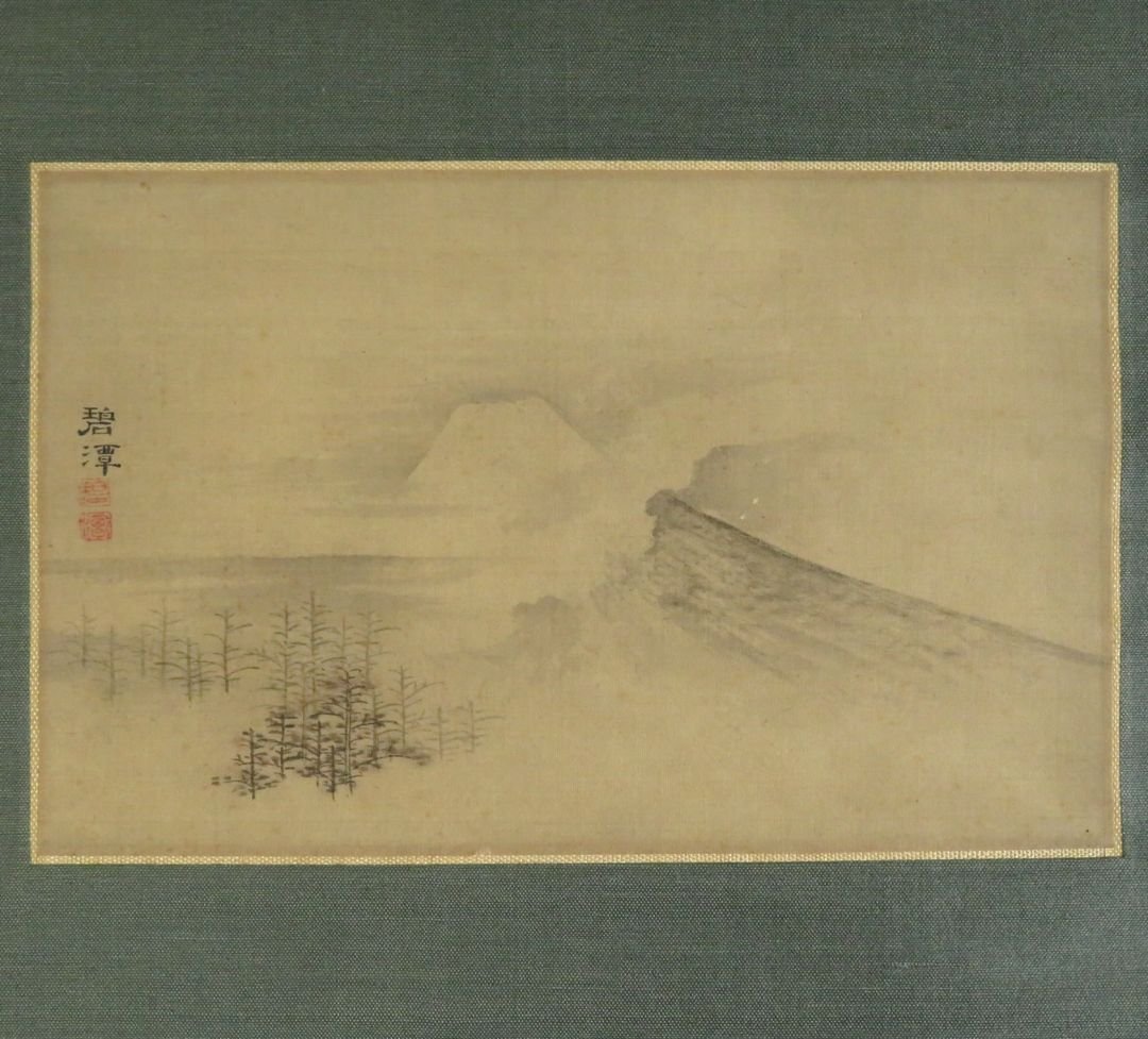 富士 Hokusai of Shop 掛け軸 富士山 - 風景画 遠田岳南『白富士』日本