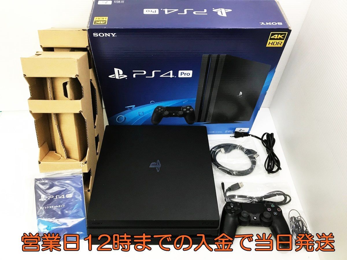 1円】PS4 本体 PlayStation 4 Pro ジェット・ブラック 2TB (CUH