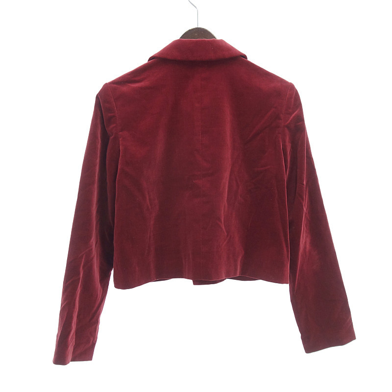COMME DES GARCONS RJ-J002 AD2012 丸襟 ベロア ジャケット Comme des AD2012 0 SHOWstudio 1