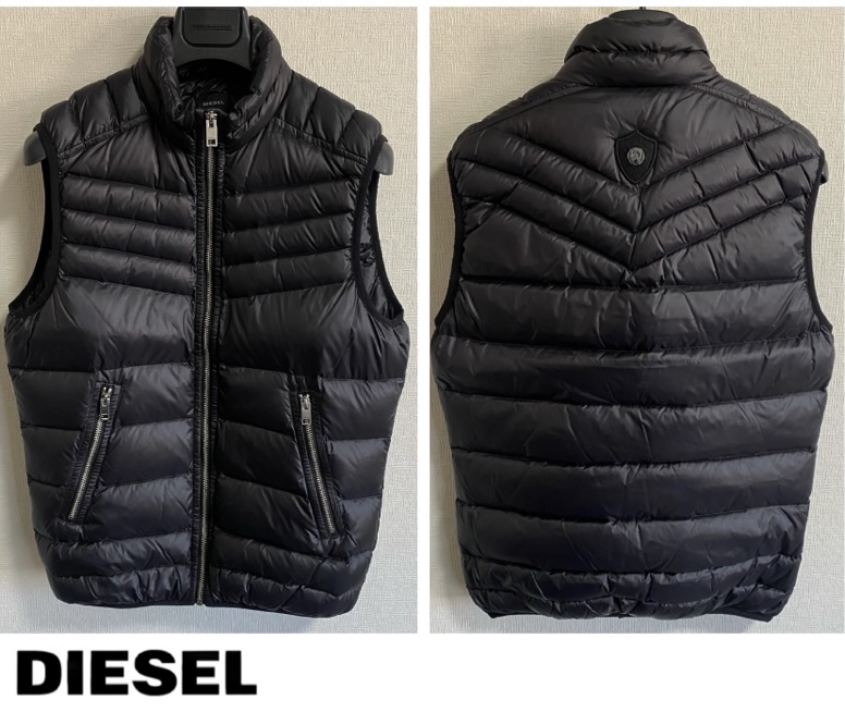 定価46，200円DIESELディーゼルW-IZUM-VESTシャイニーナイロン