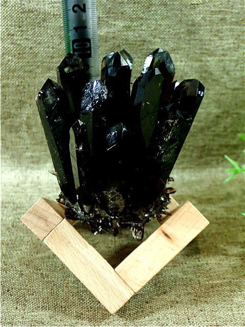AAA級魔除け天然モリオン黒水晶クラスターYT11C6⁄336C21A - 魔 AAA級魔