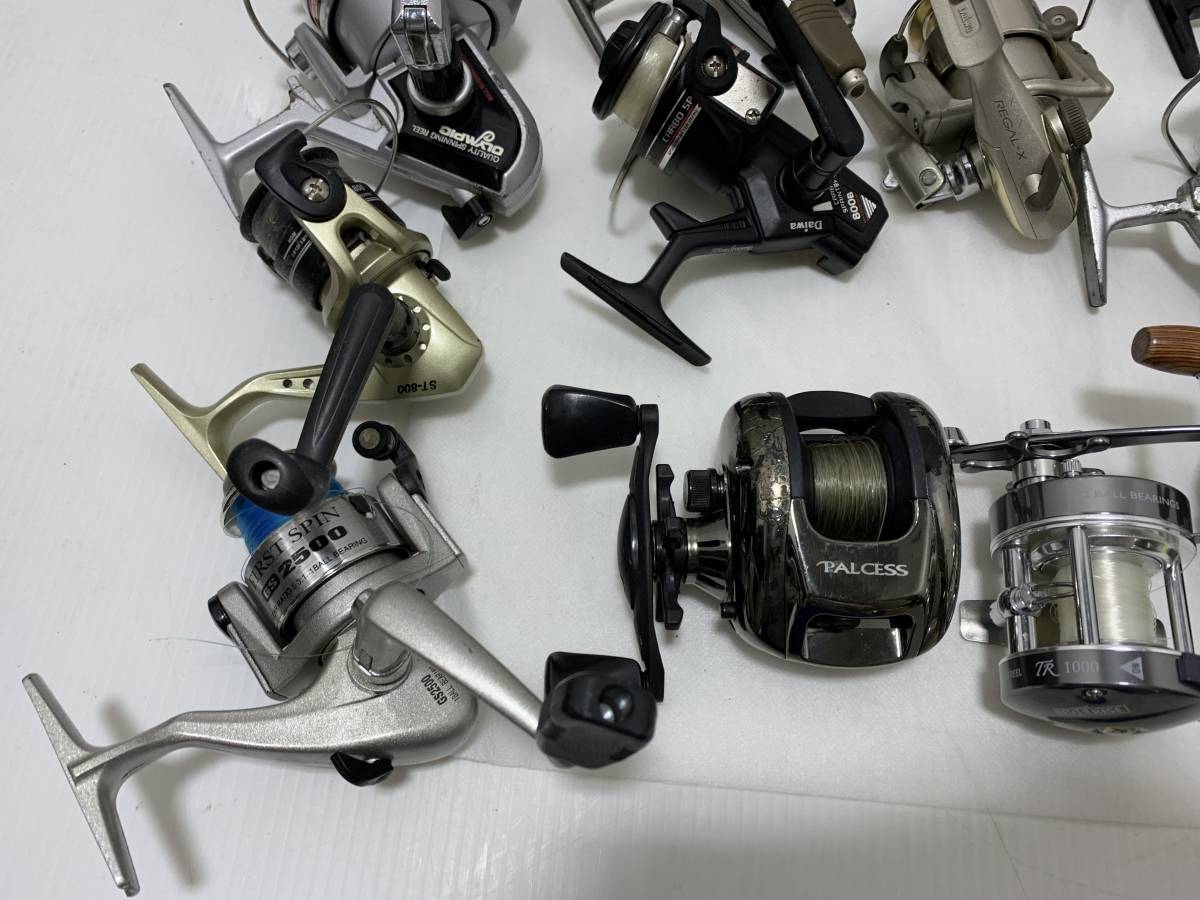 shimano、Daiwa、Ryobiリールまとめて14台 14014☆リール 釣り 30点 まとめ売り Daiwa/SHIMANO/RYOBI/OLYMPICなど