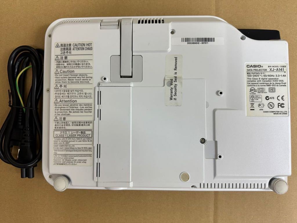 CASIO DLPプロジェクター XJ−A141 ② XJ-A141 Projector Casio Specs Video XJ-A145U
