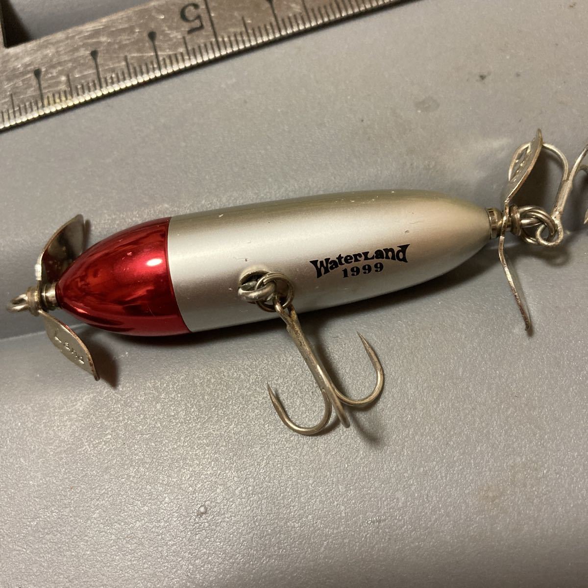 ウォーターランド テクノ ダブル スイッシャー 60 レッドシルバー 美品