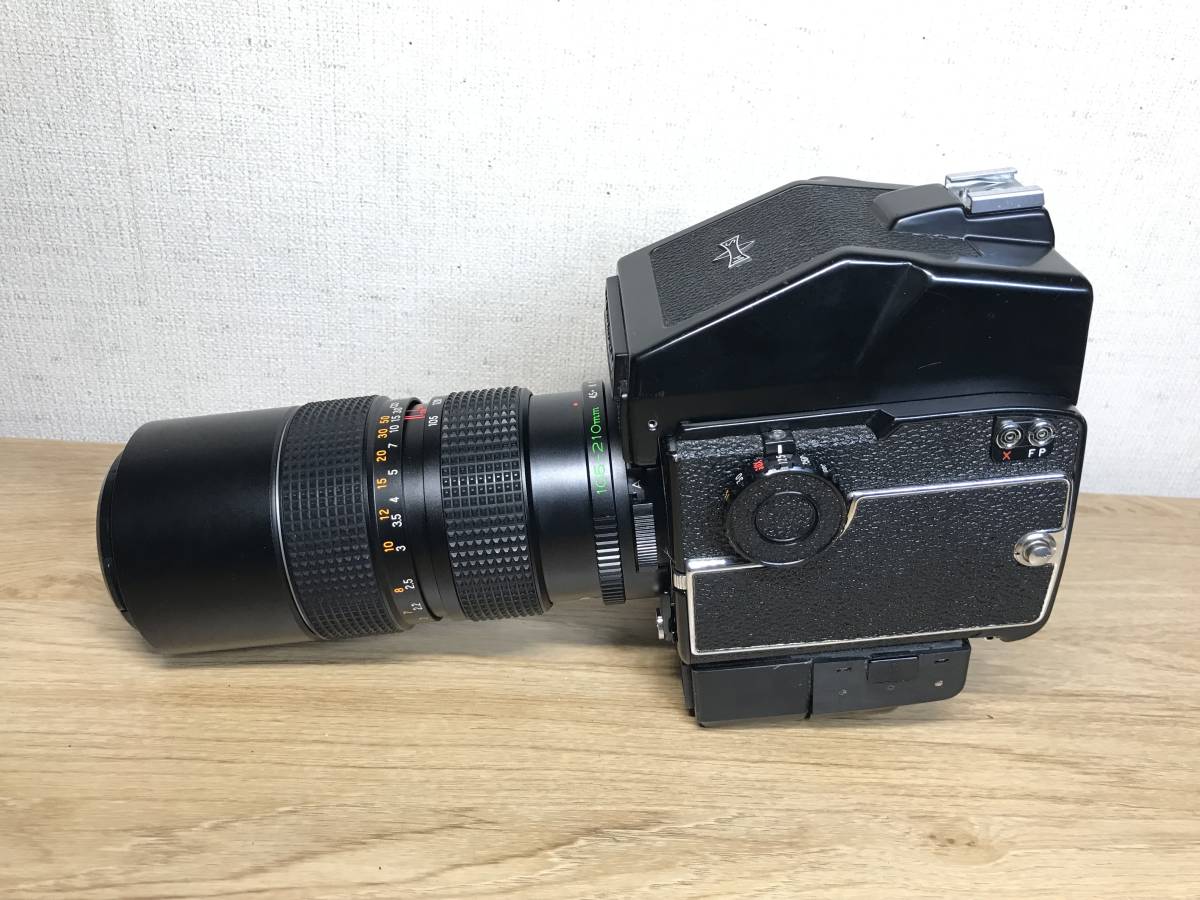 MAMIYA マミヤ M645 1000s 中判 フィルムカメラ SEKOR C 105-210mm 1