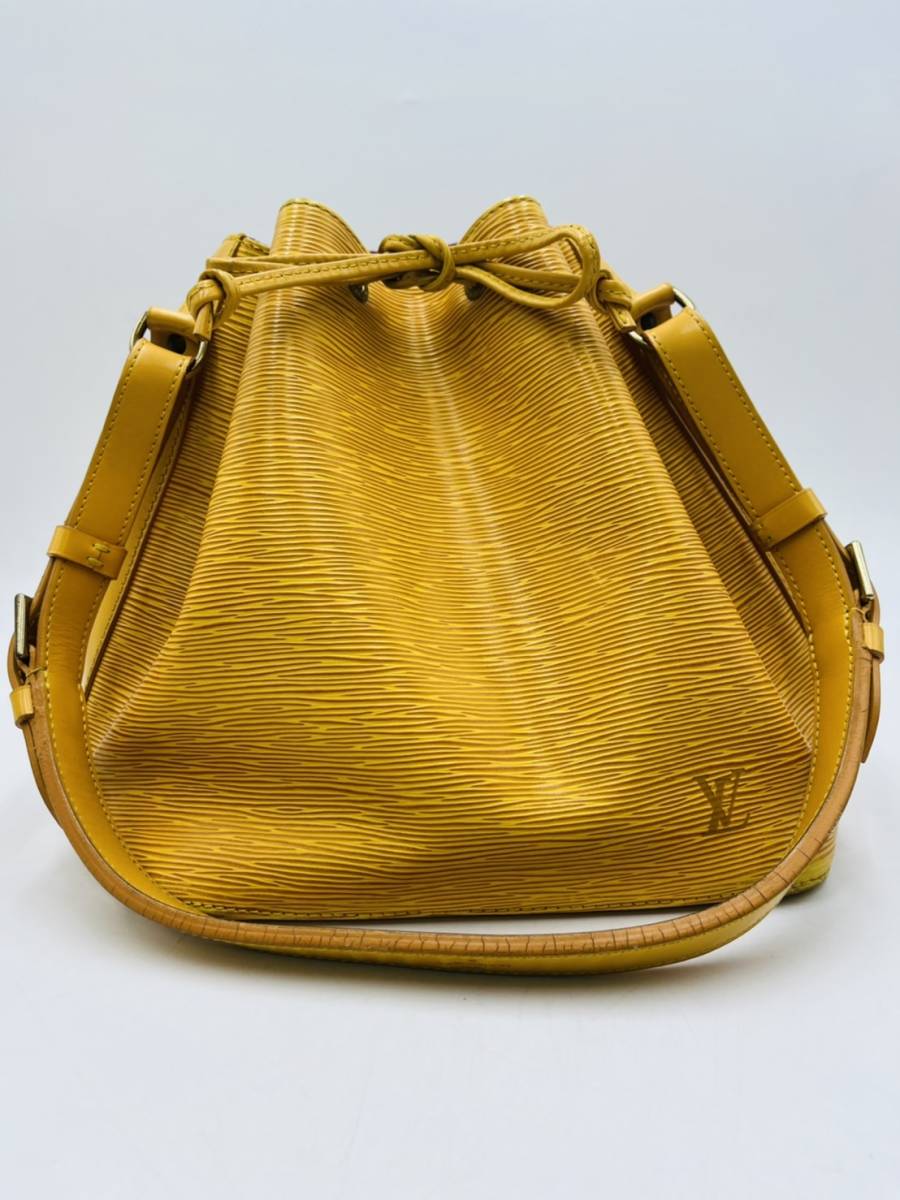 ルイヴィトン エピ 巾着型ショルダー イエロー LOUIS VUITTON/ルイ