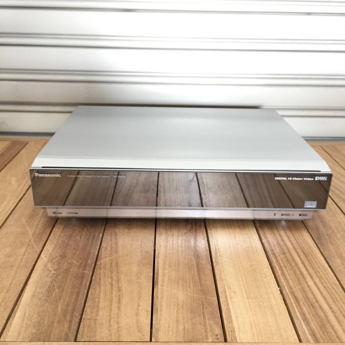 ▼【通電OK】Panasonic パナソニック NV-DHE20 ビデオカセットレコーダー ビデオデッキ D-VHS 映像機器