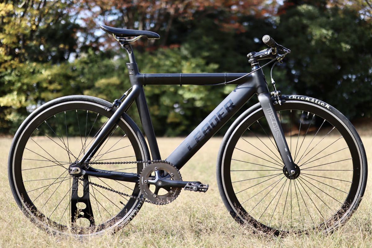 LEADER BIKE リーダー バイク 735 size 53 M ピスト LEADER BIKE