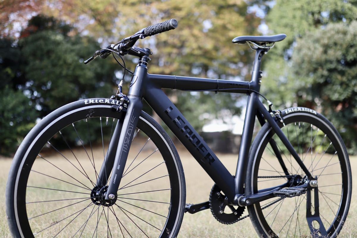 LEADER BIKE リーダー バイク 735 size 53 M ピスト LEADER BIKE