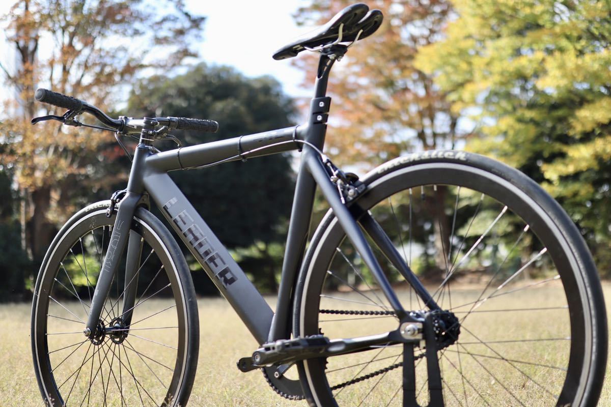 LEADER BIKE リーダー バイク 735 size 53 M ピスト LEADER BIKE
