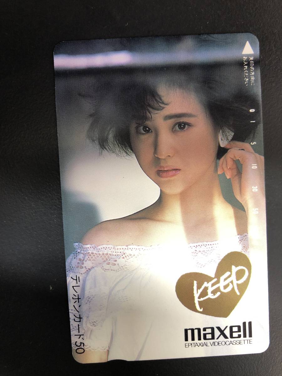 HB6073 未使用 テレカ 松田聖子 中山美穂 南野陽子 50度数 3枚