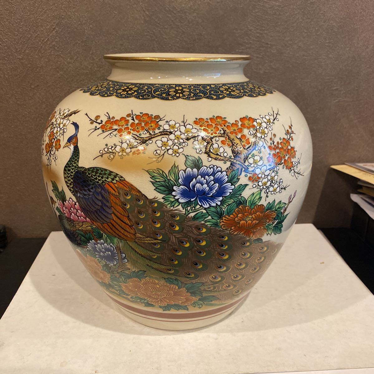 九谷焼 花瓶 詳細不明 工芸品 アンティーク、コレクション 【公式通販】