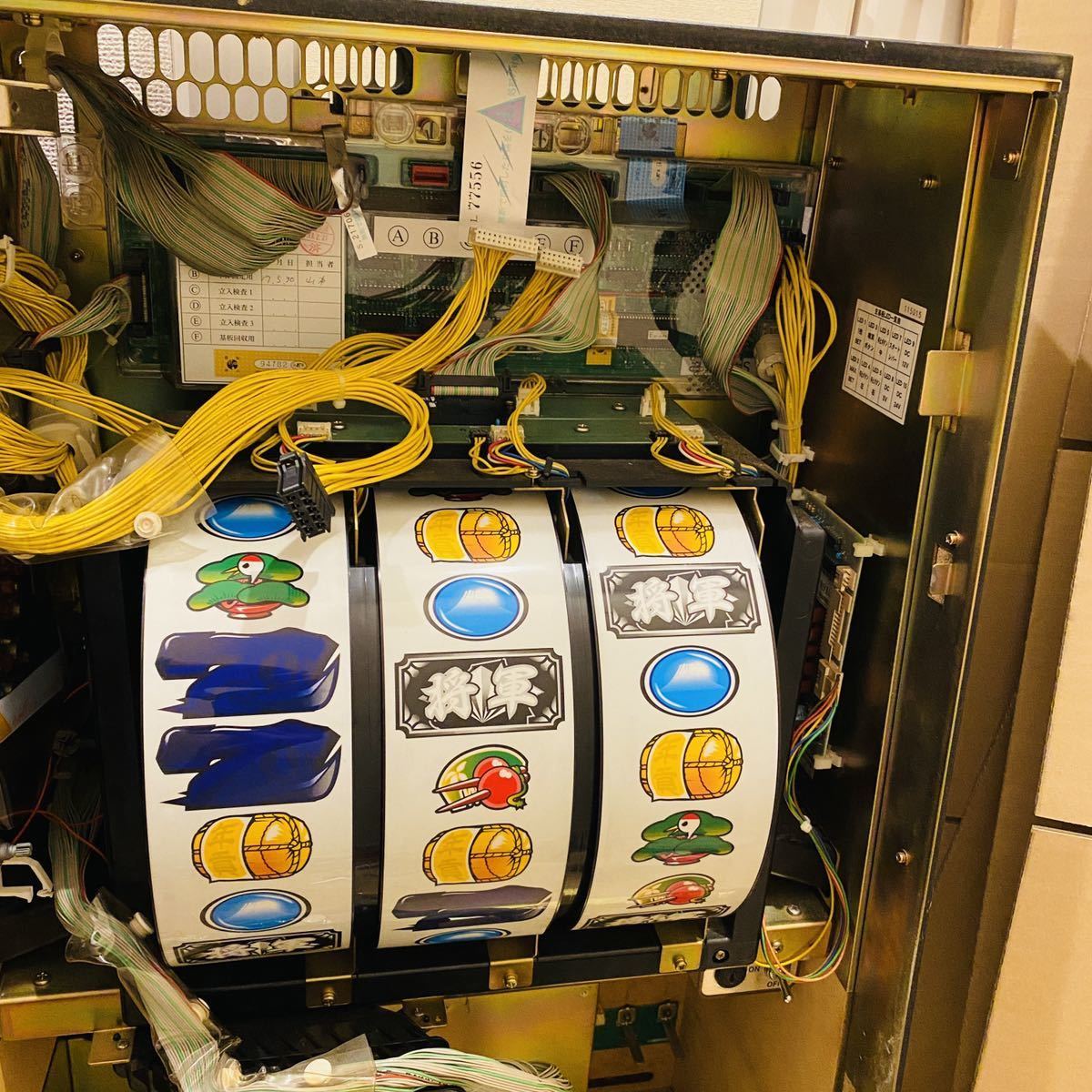 スロット実機 吉宗S 姫パネル 検索)メダル機 大都技研 Daito 4号機 
