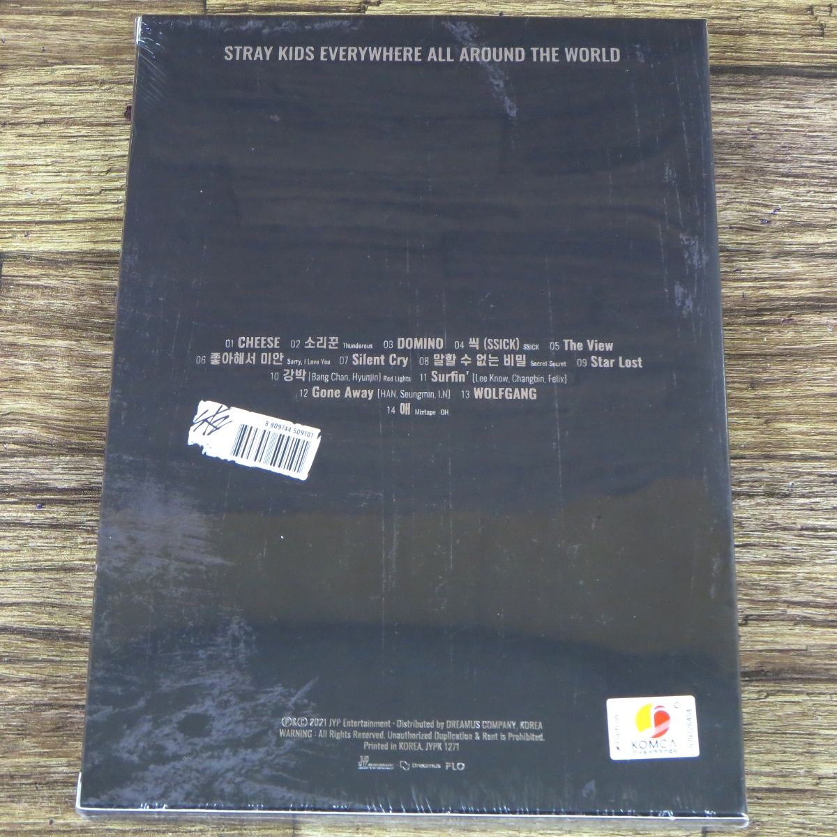 ☆未開封 STRAY KIDS ストレイキッズ NOEASY 韓国版CD☆z30054