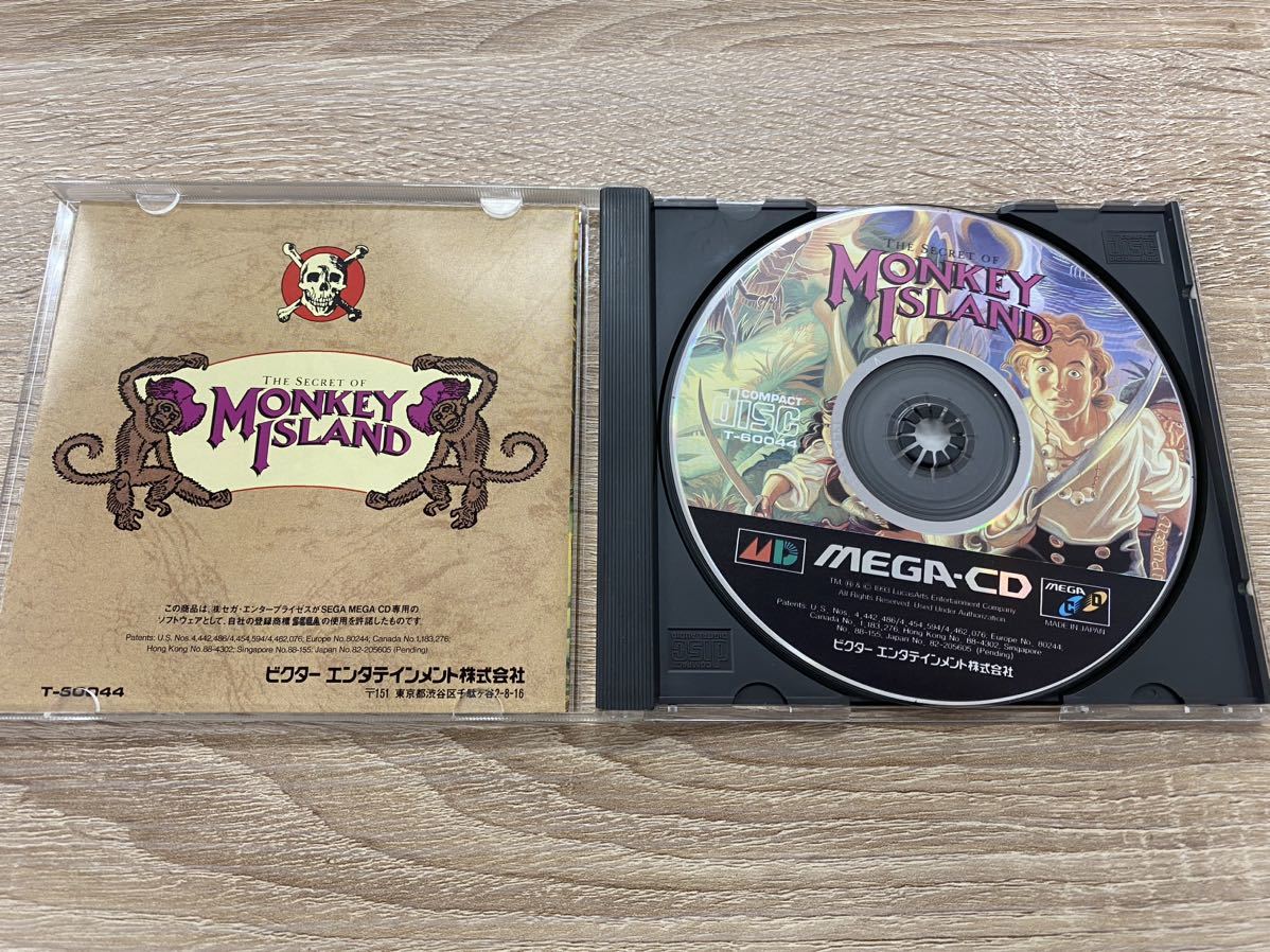 MEGA CD メガCD ソフト モンキーアイランド ユーレイ海賊大騒動 