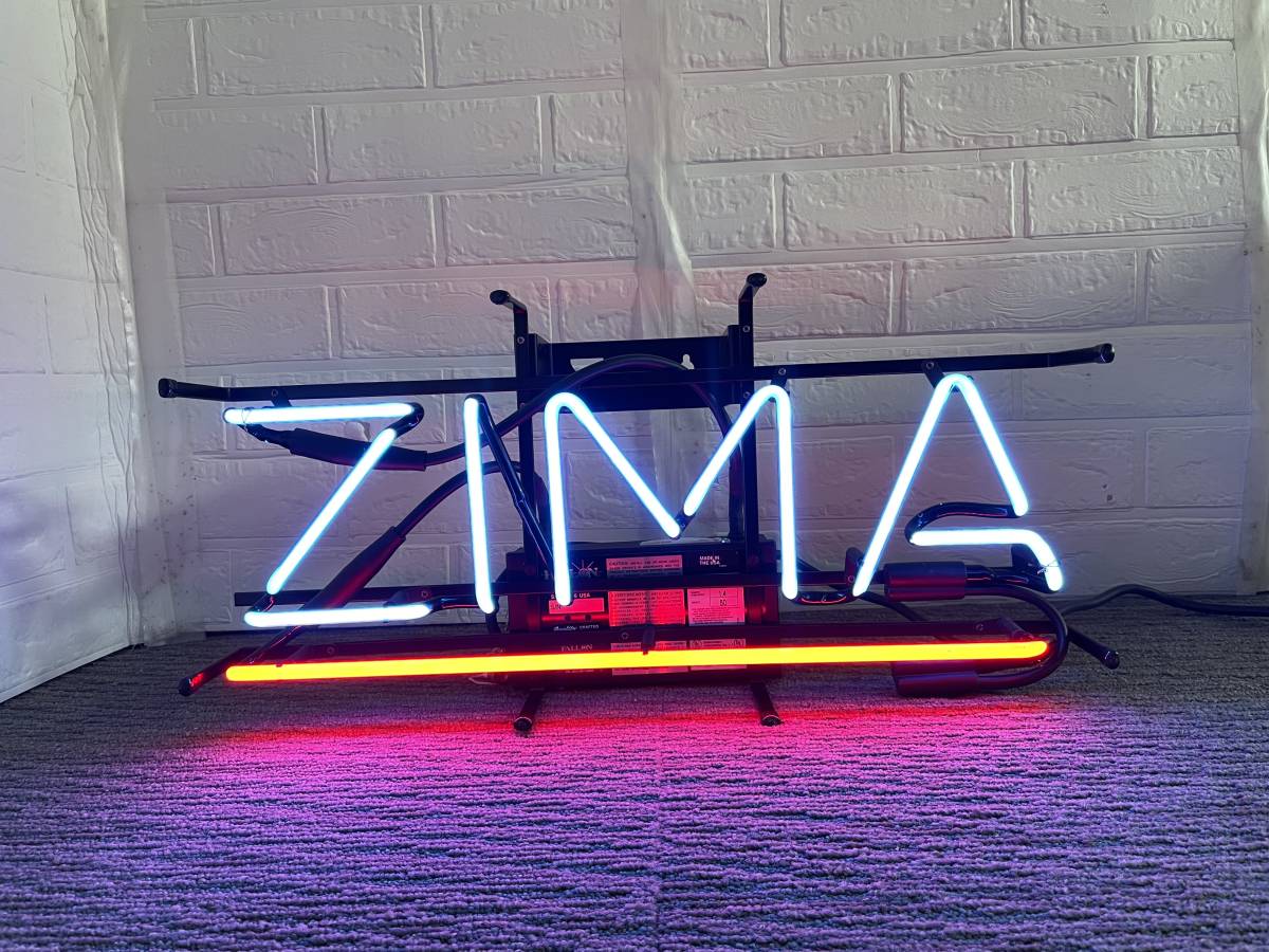 1109H【未使用品】FALLON/ファーロン◇ZIMA/ジーマ◇ネオン管◇BAR看板◇