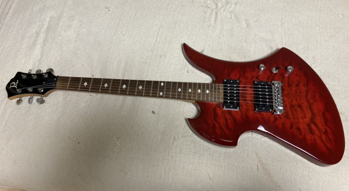 写真追加　B.C.Rich モッキンバード hide エレキギター ☆B.C.Rich☆Mockingbird☆Dragon Blood モッキンバード 状態良好