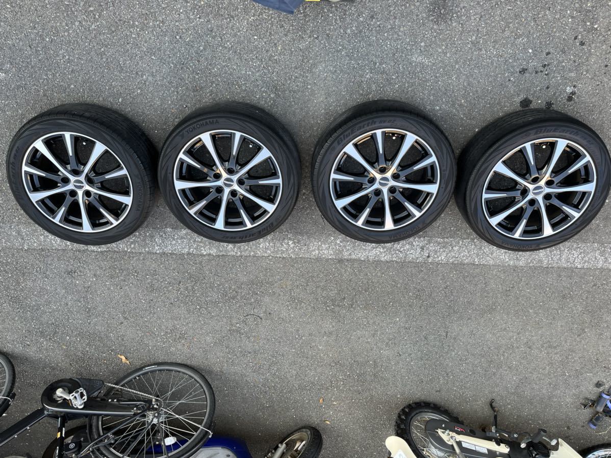 トヨタ純正 プリウスα ツーリングホイール 17インチ中古美品「1本」