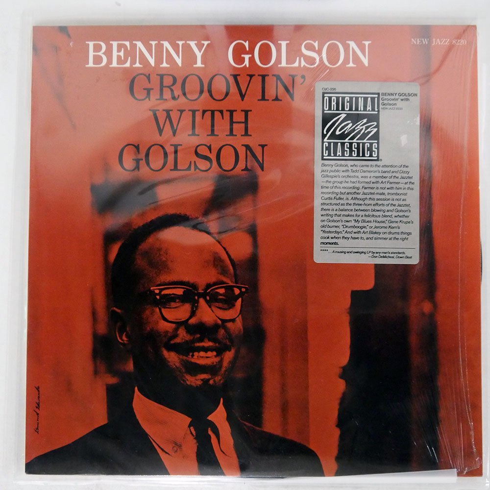 米 BENNY GOLSON/GROOVIN' WITH/NEW JAZZ OJC226(ジャズ一般)｜売買されたオークション情報