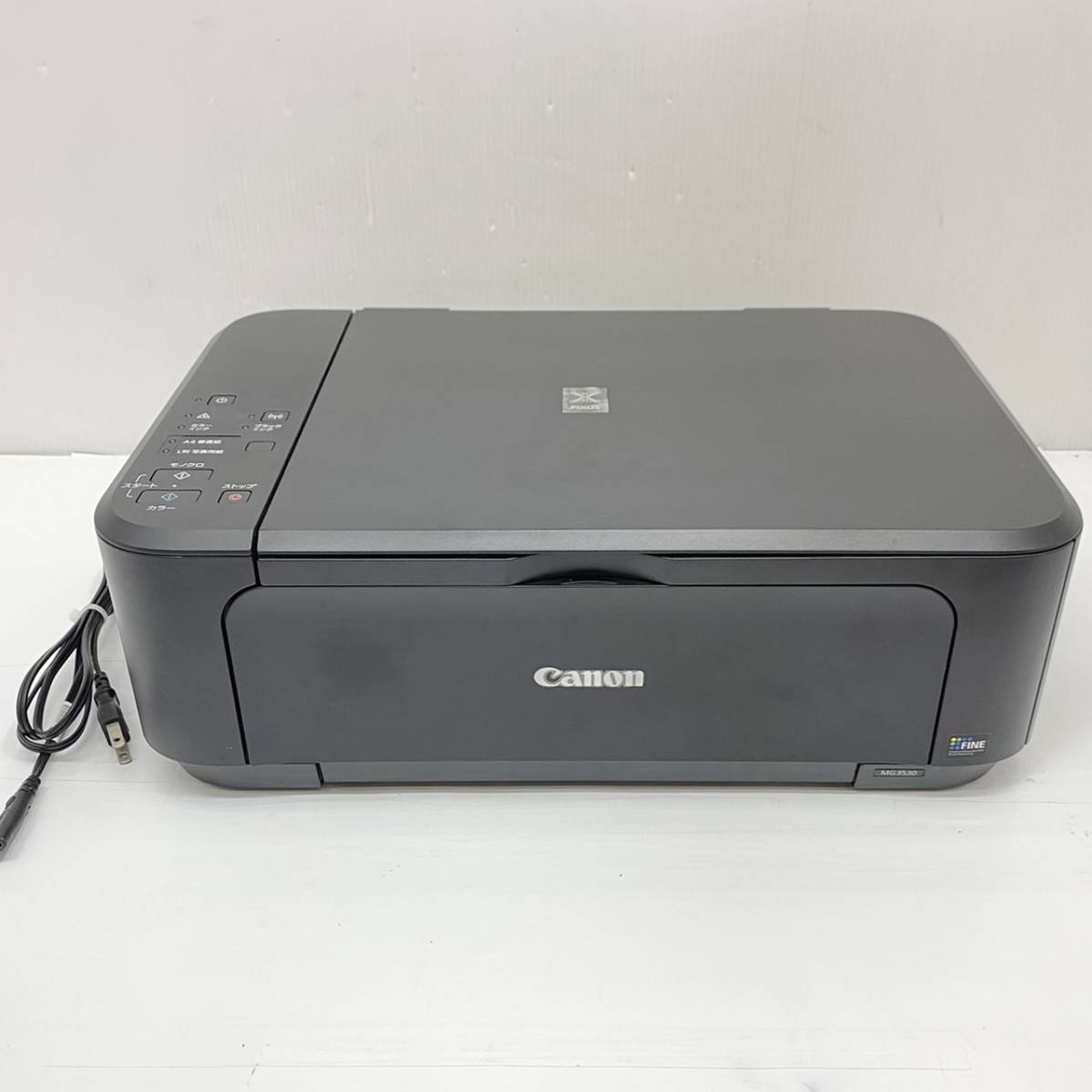 送料無料，HOT h37050 Canon キャノン インクジェットプリンター プリンター複合機 PIXUS MG3530 良品(A4プリンタ)｜売買されたオークション情報、yahooの商品情報をアーカイブ公開 - オークファン キヤノン