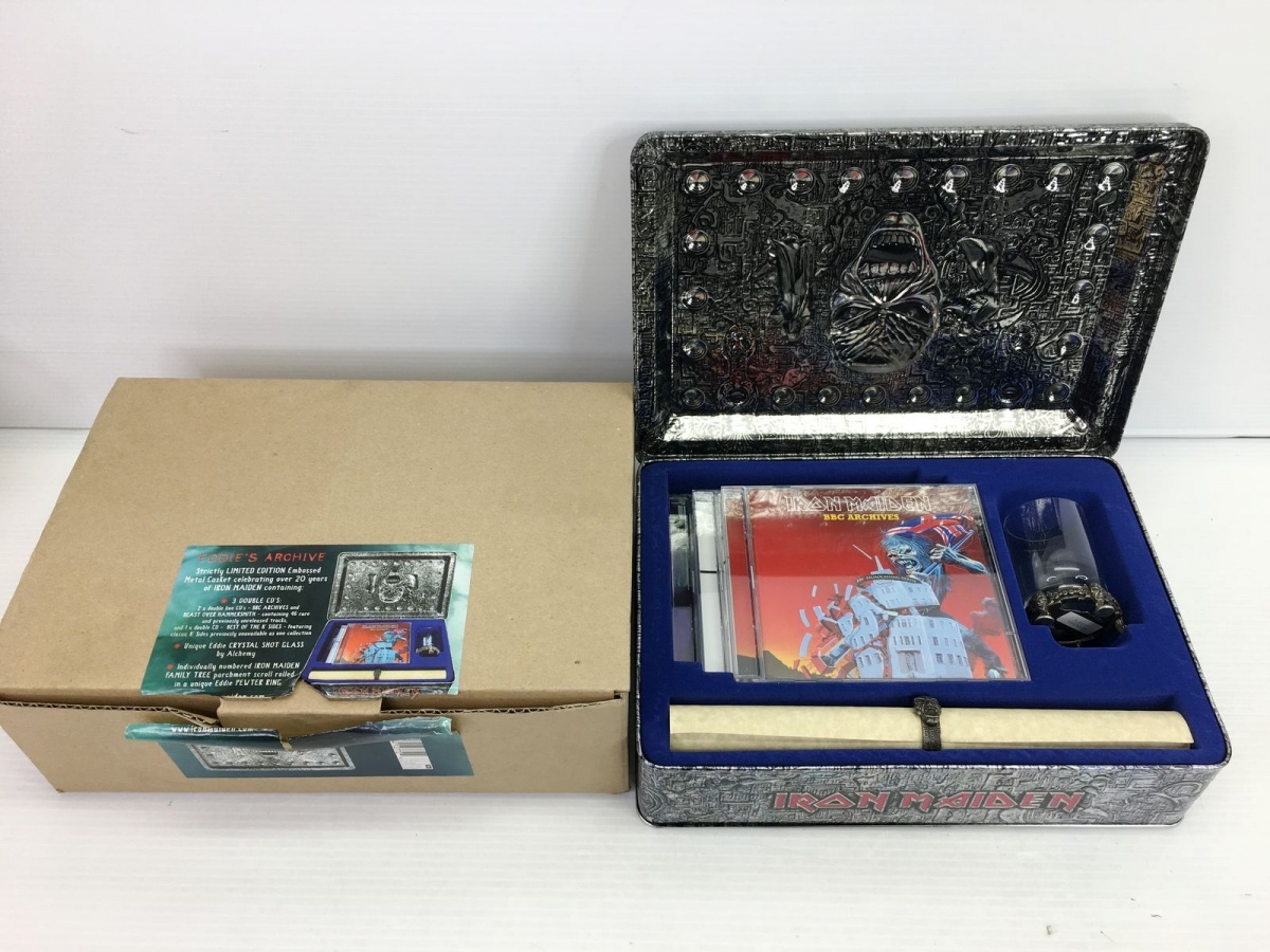同梱B】【開封品】IRON MAIDEN / EDDIE'S ARCHIVE CD BOX