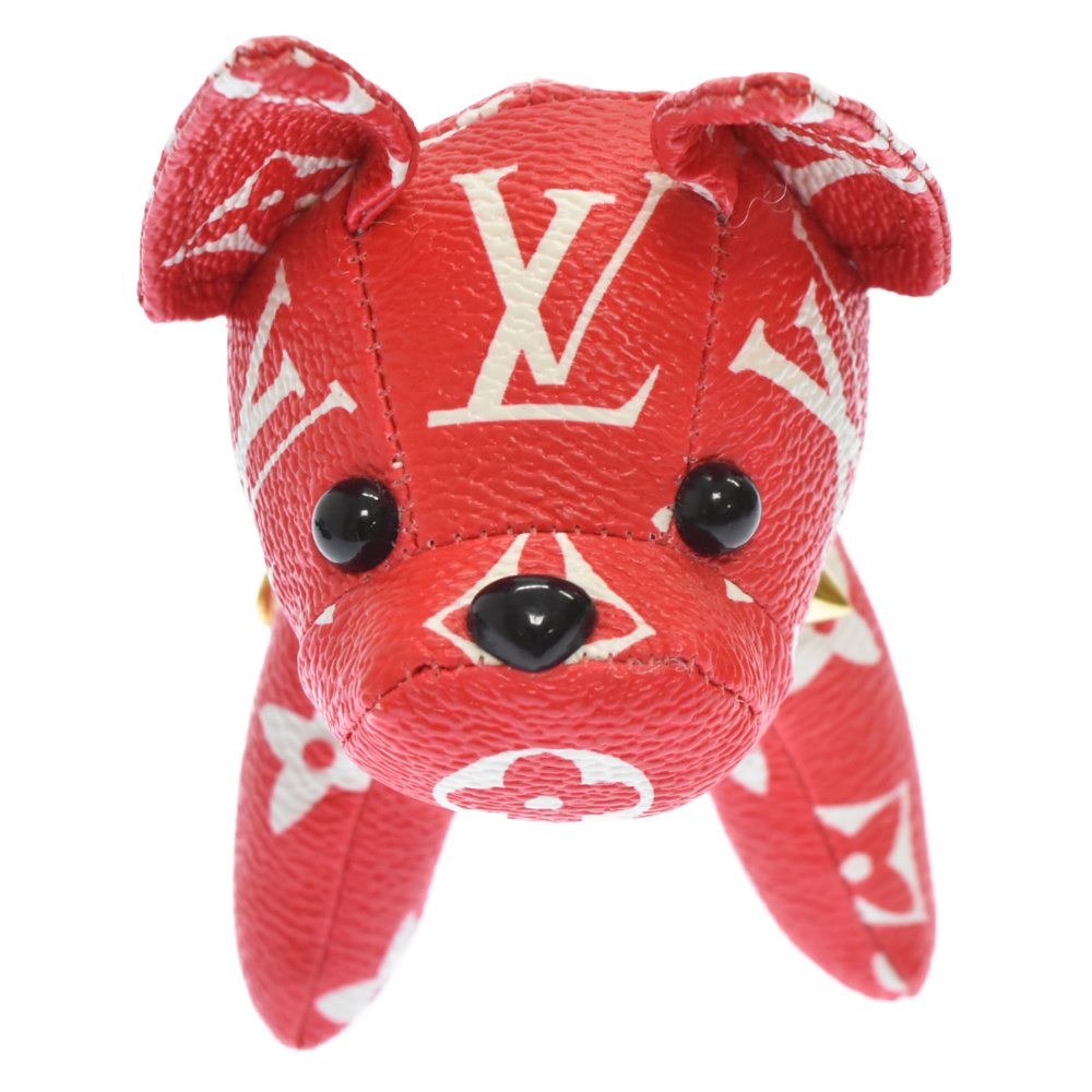 LOUISVUITTON　犬のキーホルダー 犬キーホルダー ヴィトン ぬいぐるみ 犬 Louis vuitton keychain dog