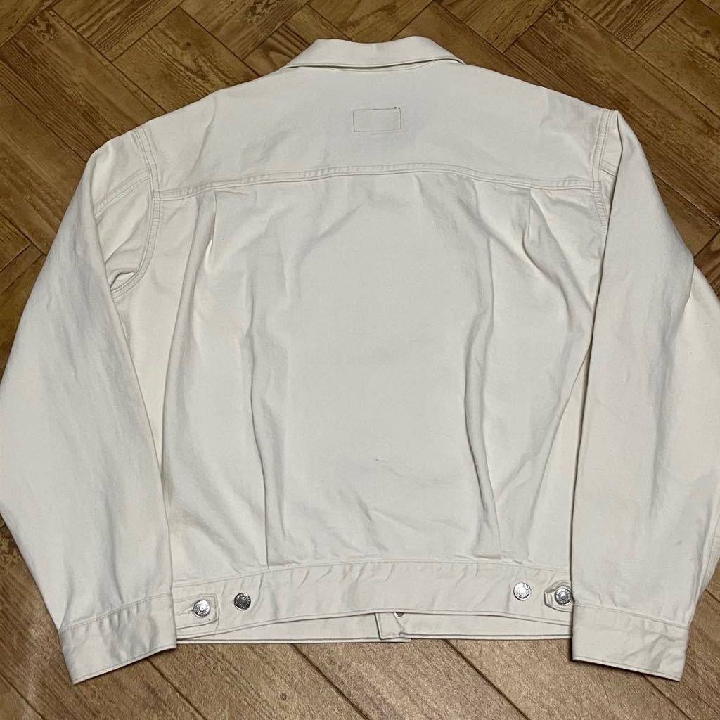 90s Levis 70502 ユーロ製 2ndタイプ ホワイト 507XX デニムジャケット