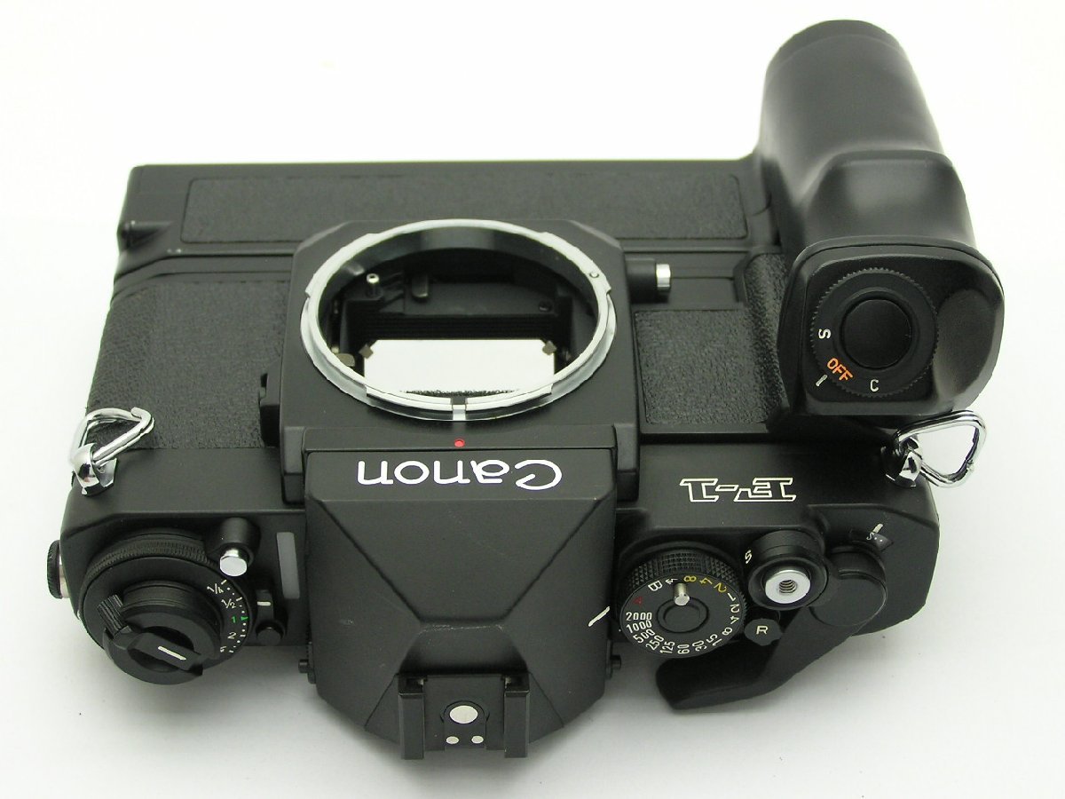 ☆ハローカメラ☆0402 Canon New F-1 . AE POWER WINDER FN付 Body 時々
