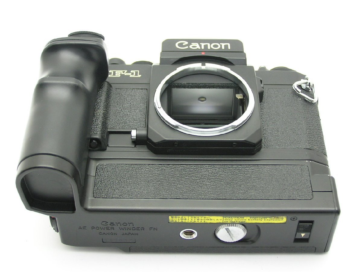 ☆ハローカメラ☆0402 Canon New F-1 . AE POWER WINDER FN付 Body 時々