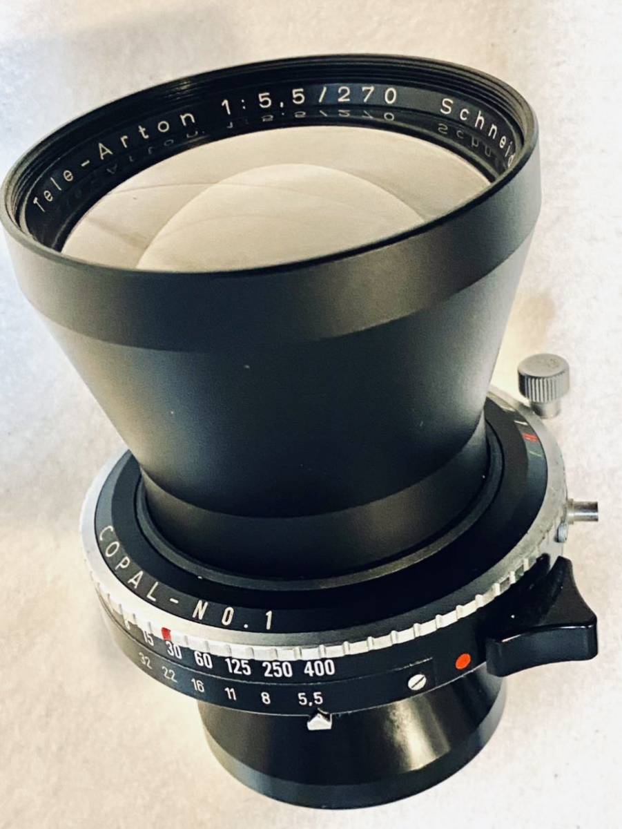 270mm Tele-Arton Schneider F5.5 f5.5 シュナイダー Large Format