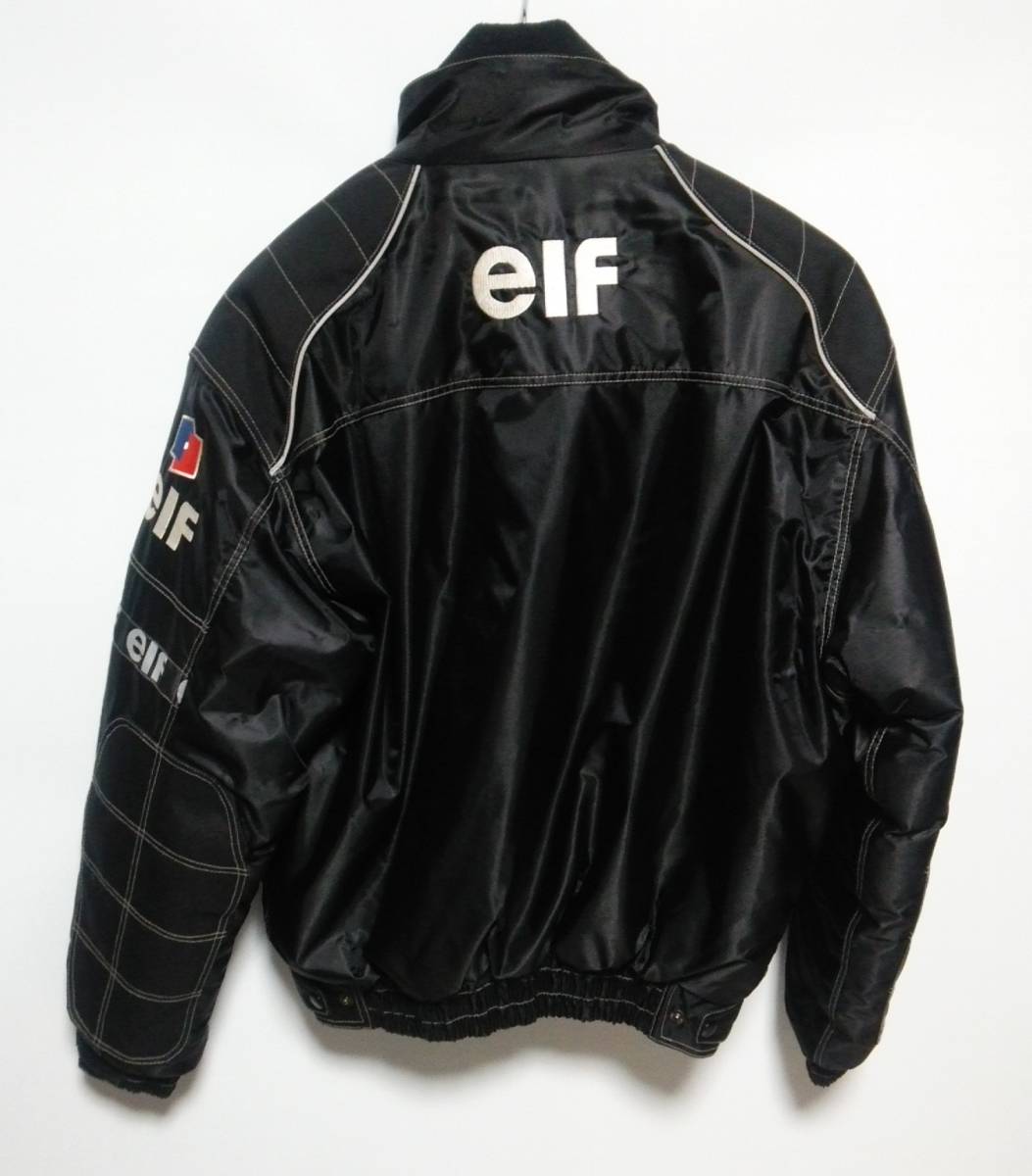 elf エルフ 秋冬 防寒 防水 ナイロンジャケット 中綿入り ダウン