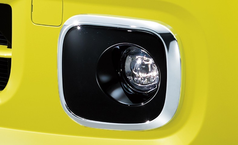 タント/TANTO/LA650S/LA660S 前期：純正 LEDフォグランプキット（メッキ）（標準用）