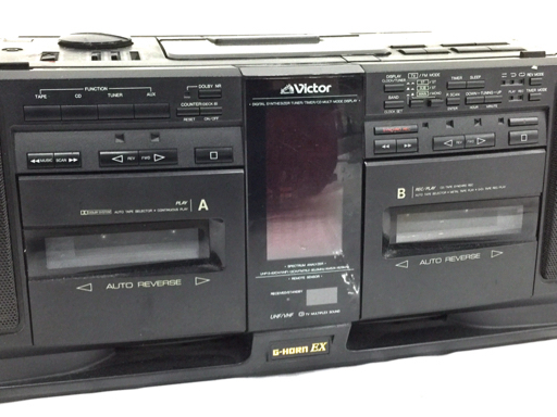 オーディオ機器 日本ビクター Victor RC-X90 G-HORN EX CDラジカセ