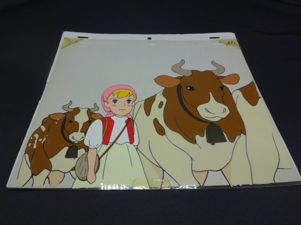 売り切り】世界名作劇場 牧場の少女カトリ セル画② 牧場の少女カトリ
