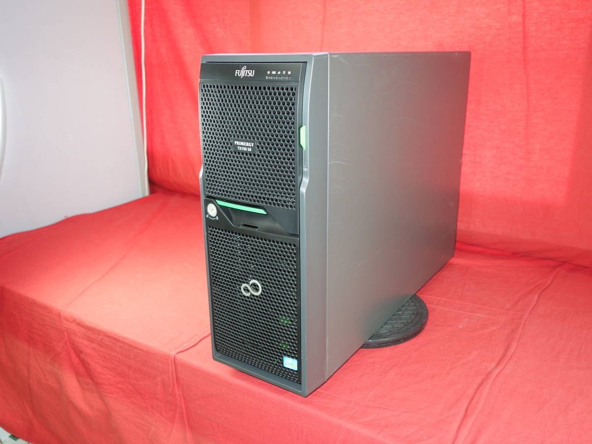 PRIMERGY TX150 S8 富士通 Xeon Fujitsu ○高速E5 タワー (4コア4 