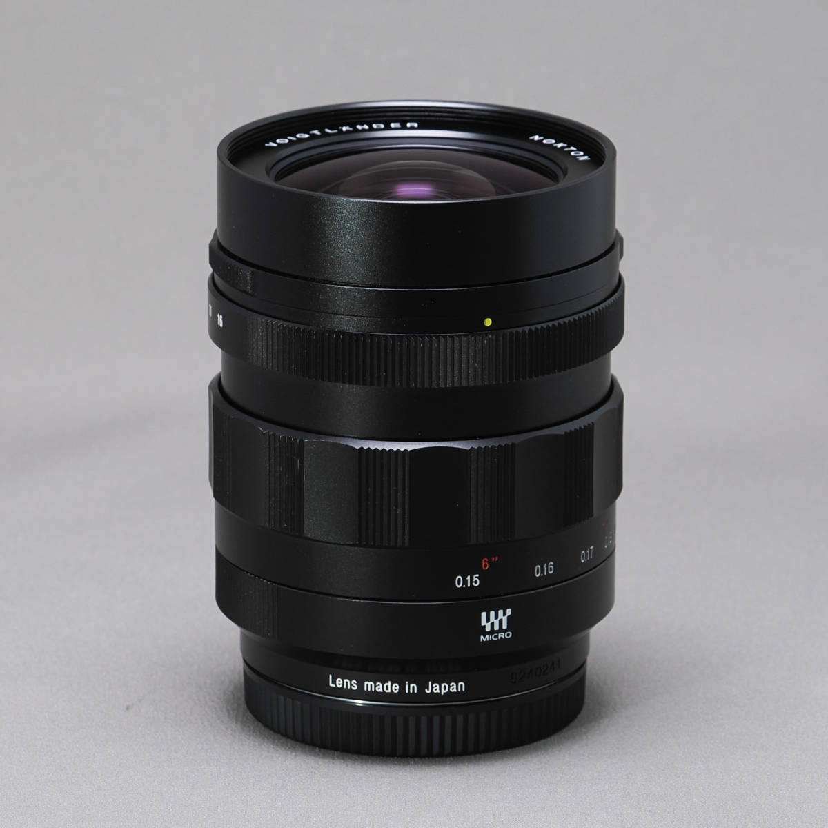 フォクトレンダー　NOKTON 17.5mm F0.95 ASPHERICAL M4/3マウント　美品