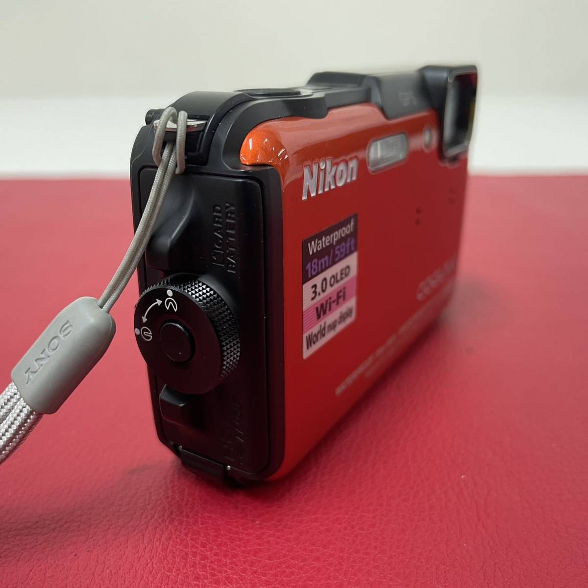 ★A Nikon COOLPIX AW110 デジタルカメラ バッテリー 充電機 付属品 シャッター、フラッシュOK ニコン AW110 Nikon COOLPIX 防水デジカメ AW110☆Wi-Fi☆防水☆アウトドア☆耐衝撃☆ ヤマダウェブコム