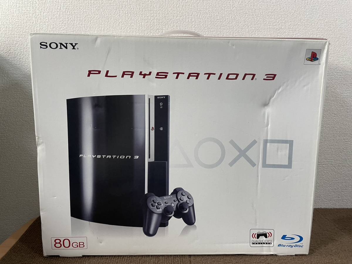 ◇K1323◇【中古・現状品】SONY ソニー PS3 本体 80GB Playtation